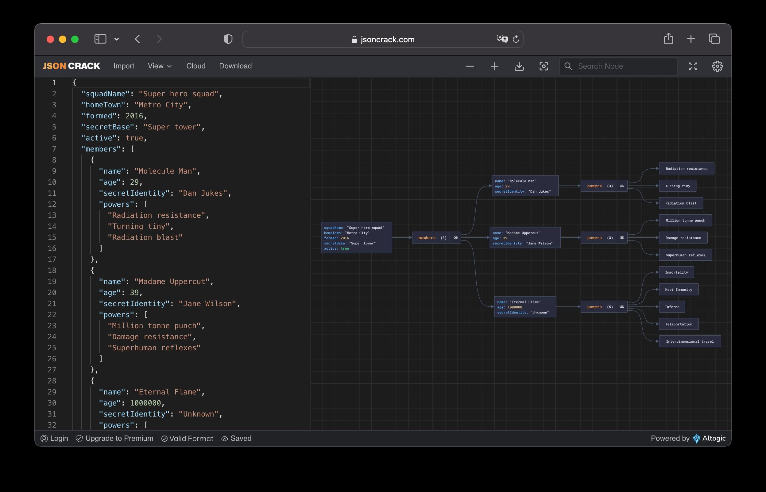 jsoncrack-screenshot